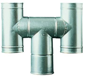 CAPPELLO LAMIERA ZINCATA AD H DIA. 12 CM