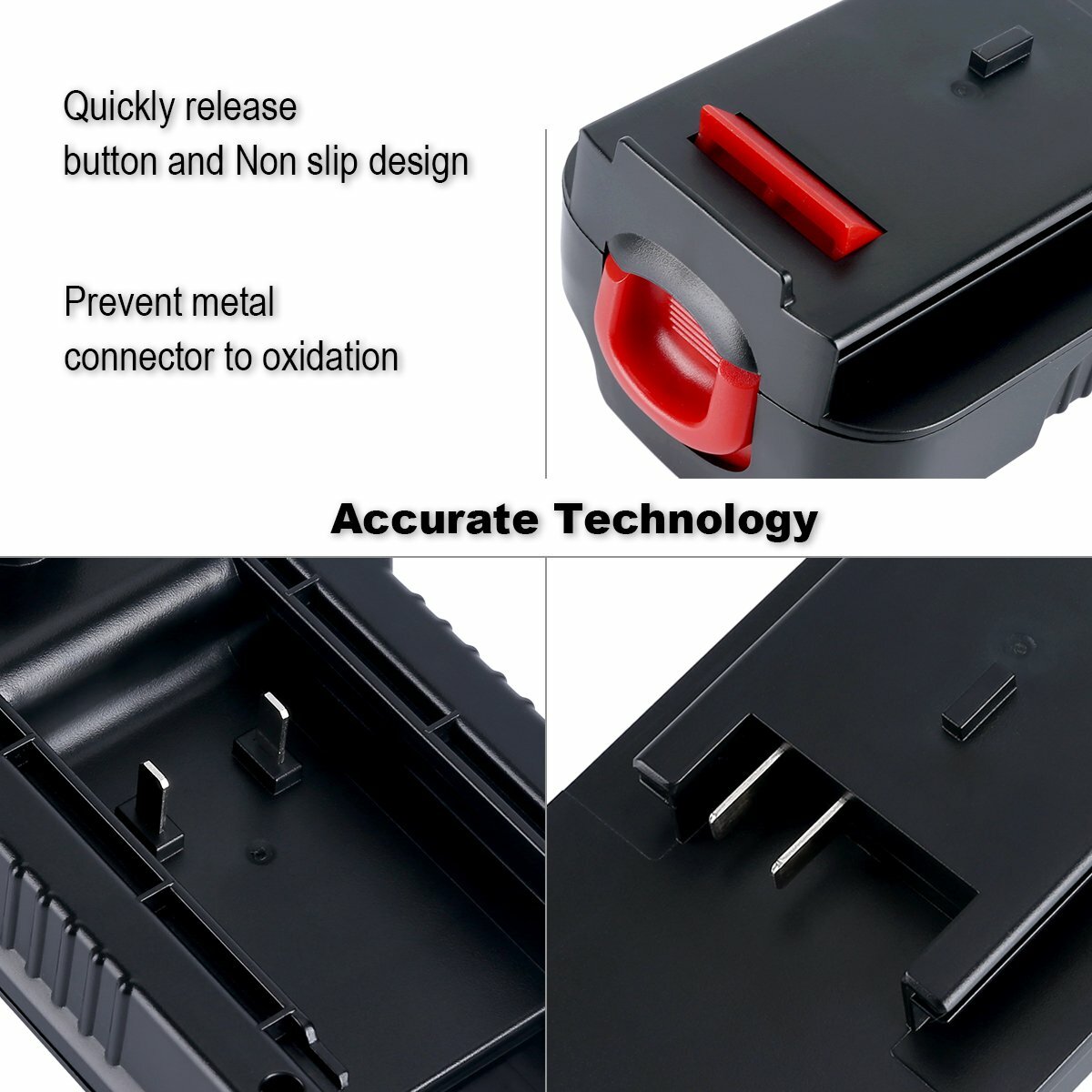 20V Lithium Battery Adapter BLACK DECKER 18V Use 20 Volt in 18 Volt tools  HPB18