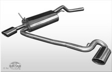 Fox Duplex Auspuff Sportauspuff Endschalldämpfer für Renault Megane 1 Typ BA/