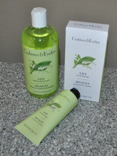Crabtree Evelyn LILY Bath Shower Gel 16.9 oz Hand Therapy 3.5 oz