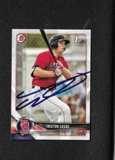 Triston Casas 2019 Topps 1st Bowman Draft Boston Red Sox #BD-171 Auto 26395