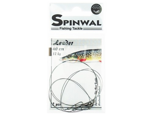 Spinwal Pike Leaders 20-50cm 2-20kg 2pièces Bas de ligne tungstène Brochet - Photo 10/13