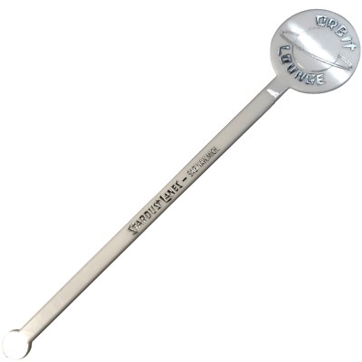 Stardust Lanes, Orbit Lounge, Saginaw, MI, vintage swizzle stick stirrer