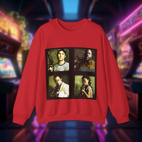 Unisex Left 4 Dead 2 Gaming Sweatshirt - Retro Gamer Style - Bild 42 von 46