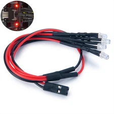 RC LED Chassis Lights Upgrade for Axial 1/24 SCX24 AXI00005 RC Crawler Car