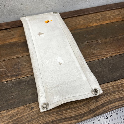 Vintage BMX Vorbau Pad Snap weiß Vinyl Oldschool BMX OG 70er 80er Doppelklemme NOS - Bild 8 von 13
