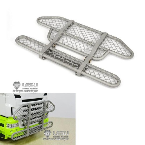 LESU 1/14 Metal Front Bumper C1 Model for Tamiya RC Tractors Truck R620 R470 - Picture 3 of 6