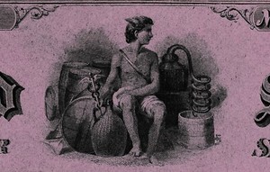 Antique 1878 Moonshine Still Whisky Booze Civil War Bar Distillery Brewery Gift