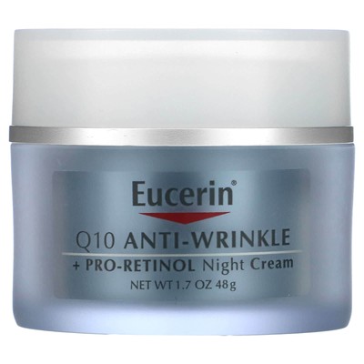 2 X Eucerin, Q10 Anti-Wrinkle + Pro-Retinol Night Cream, 1.7 fl oz (48 g)