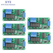 Multifunction Self-lock DC12V Relay Time Delay PLC Cycle Timer Module Switch