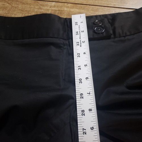KENAR Pants Womens 6 Regular Black Flat Front Flare Careerwear Business Casual - Picture 4 of 11