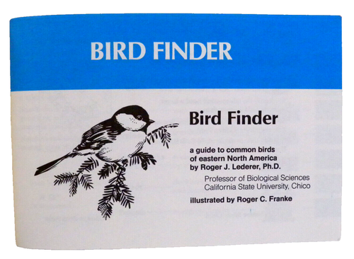 Lot of 2 Nature Study Guild Pocket Guide Books Bird Finder & Track Finder - Picture 3 of 10