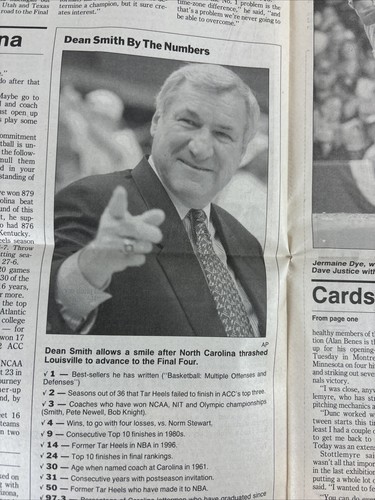 1997 Hockey St. Louis Blues contra LA Kings más periódico de baloncesto universitario - Imagen 8 de 11
