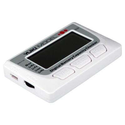 YUKI MODEL LiPo Checker 1-8s LiXX NiXX ESC Servo Tester Balancer