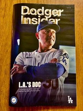 '25 Dodgers Insider Magazine fr the Stadium on Freddie Freeman Bobble Head Night
