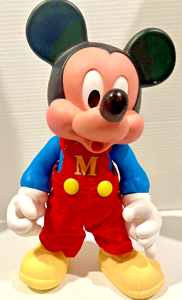 Baby Mickey Mouse Figure 14” Vintage 1980s Disney Arco