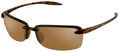 New NYX GOLF Eyewear by KELE KEY Sunglasses, BROWN TORTOISE FRAME, AMBER LENS