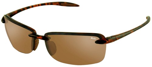 New NYX GOLF Eyewear by KELE KEY Sunglasses, BROWN TORTOISE FRAME, AMBER LENS