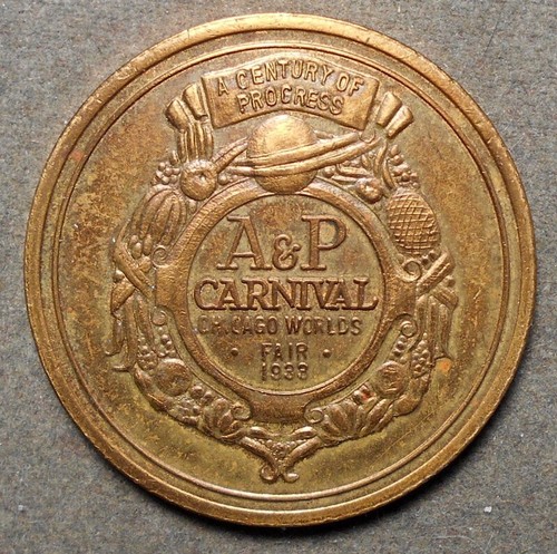 So-Called Dollar HK-484a, A. & P. Carnival $, Century Of Progress Expo, 1933 (Ha - Picture 2 of 2