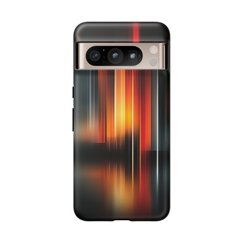 Fiery Echoes Radian Streaks Pattern - Phone Case for iPhone, Galaxy, Pixel - 第 150/281 張圖片