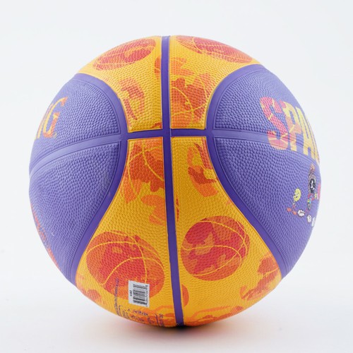 Spalding Space Jam T Looney Tunes Rare High Quality Full Size No7 Adults Kids - Picture 3 of 6