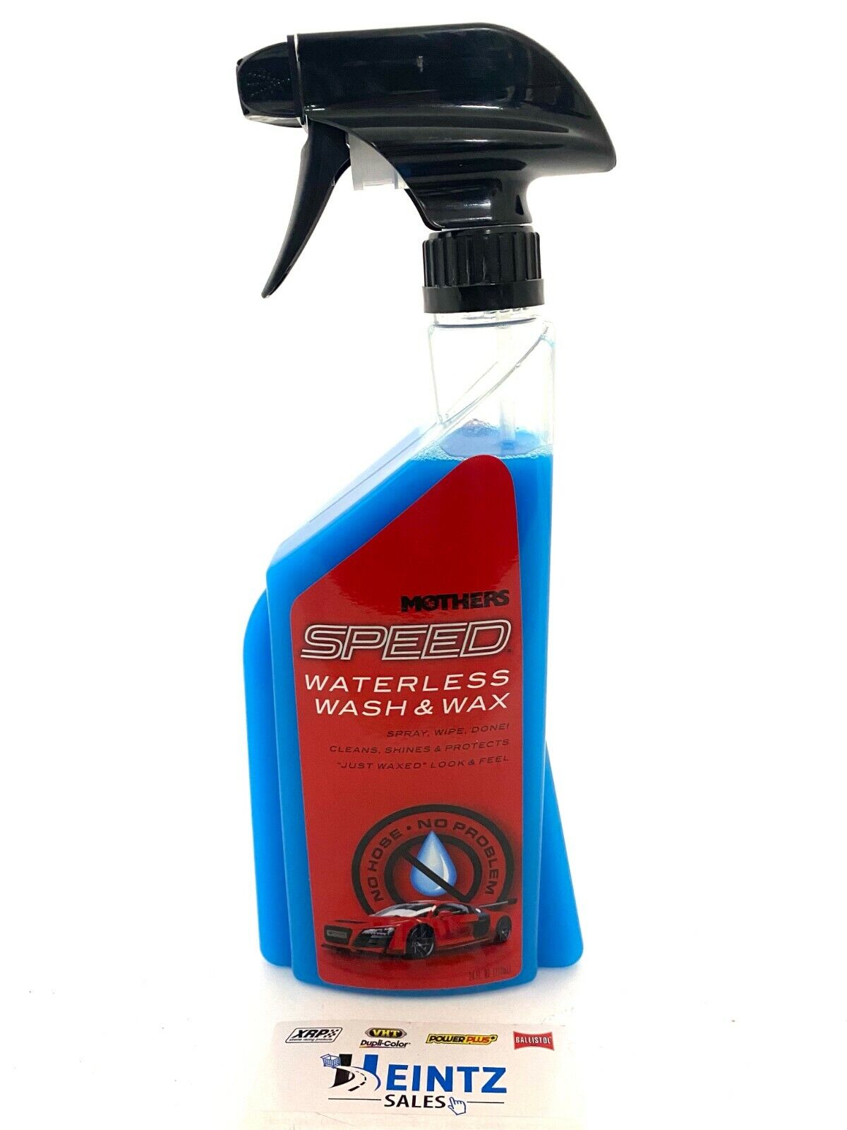 MOTHERS 15644 Speed Waterless Wash & Wax - Spray, Wipe, Done - 24 oz