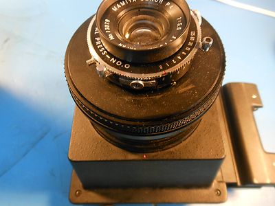 Hitachi SEM S-2400 Scanning Electron Microscope Camera Module Mamiya-sekor P4