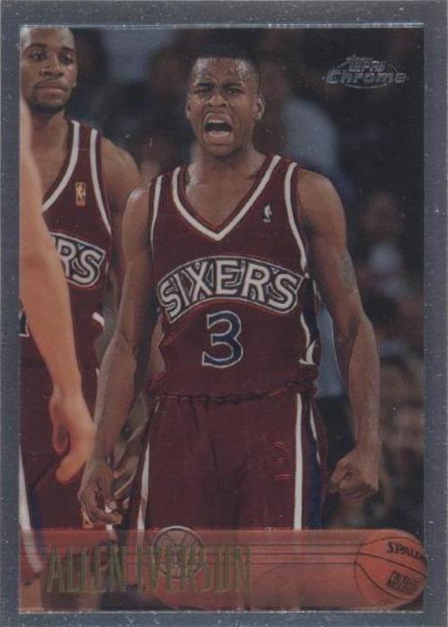 1996-97 Topps Chrome - Allen Iverson #171 for sale | eBay