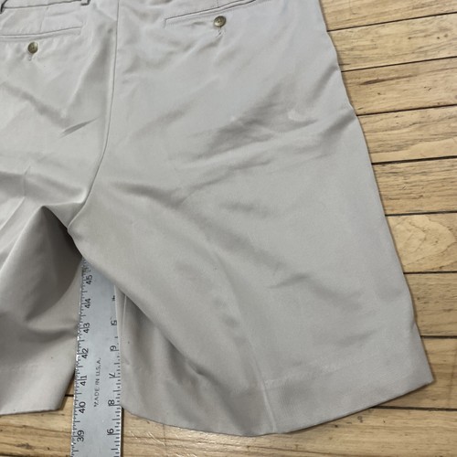 Cutter & Buck Pleated Dry Tec Golf Shorts Men 36x32 Khaki Performance Grunge 36 - Picture 9 of 21
