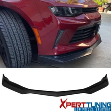 Fits 16-18 Chevy Camaro LT & RS ZL1 Style Front Bumper Lip Splitter Unpainted PP
