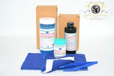 Sterling Silver Gold Cleaner Polish Jewelry Care Cleaning Kit Limpiasteg 130