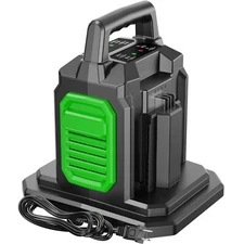 Fast CH2800D Dual Ports Charger for EGO 56V Power+ Lithium-ion Battery BA2800T