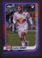 Thierry Henry #UV-2 Prices | 2025 Topps Chrome UEFA Ultra Violet