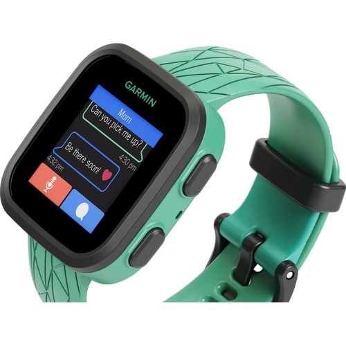 Garmin Bounce Kids Smartwatch Two-Way Text & Voice Message Location Track -Green - Afbeelding 8 van 12