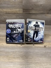 Call of Duty: World at War & Call Of Duty Ghost Sony PlayStation 3 Read !!!!!!