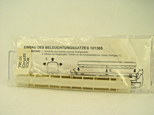Innenbeleuchtung Dieselstriebwagen TEE Br. 601 -  Roco  HO  101365   - gebr. | Condition: Gebraucht
