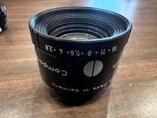 Schneider Kreuznach Componon-S 50mm f2.8 enlarger lens read