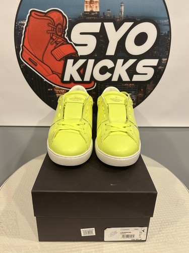 Valentino Garavani Side VLTN Logo Sneaker Neon Herren Gr. 42 / 9 - Bild 3 von 5