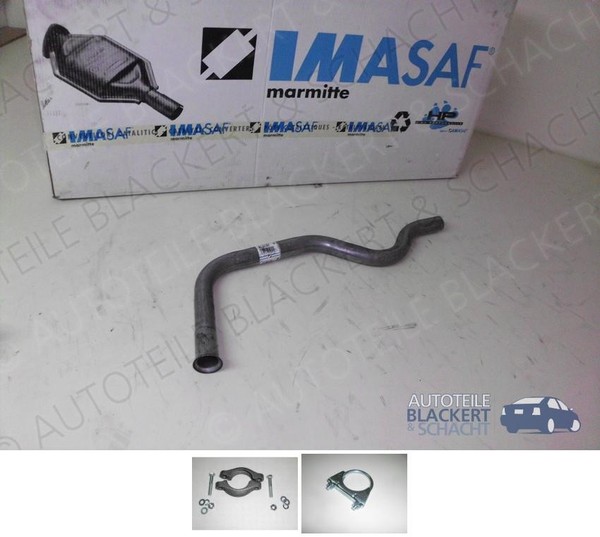 Imasaf Auspuff Hosenrohr für VW Golf Ii/Jetta II 1.0/1.3 37/40KW O.Kat-image