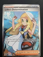 Lillie's Determination 169/132 Ultra Rare Pokemon Mega Evolution