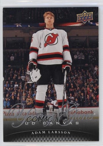 2011-12 Upper Deck Canvas Young Guns Adam Larsson #C221 Rookie RC