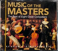 4X CDs MUSIC OF THE MASTERS  Classical READER'S DIGEST Eight Great Composers NEW
