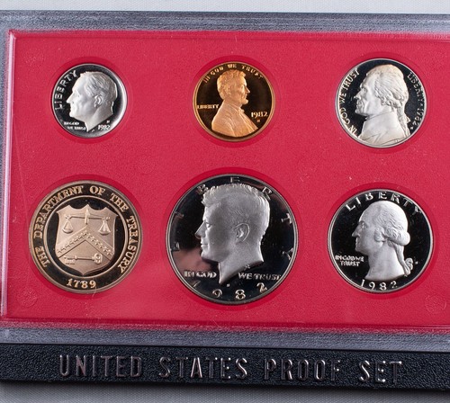 1980x2 1981x2 1982x2 U.S. Mint Proof Sets OGP Lot of 6 - 第 7/7 張圖片