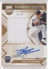 2018 Panini Elite Extra Edition Gold 32/49 Zack Thompson #UCSA-ZT Auto hg6