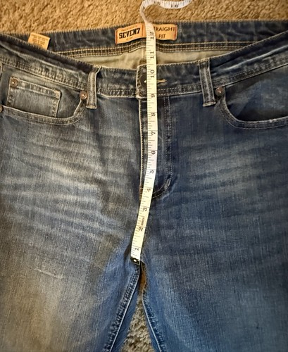Men’s Seven 7 Jeans Straight Fit Size 36 X 30 - Picture 3 of 11