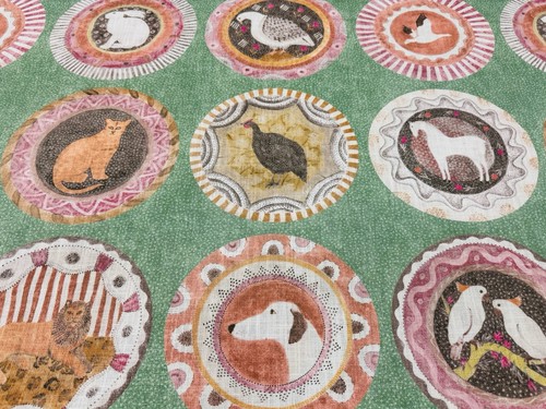 GP & J Baker Kit Kemp Collection Fabric- Robina's Dinner Party 3.10 yd BP11047.3