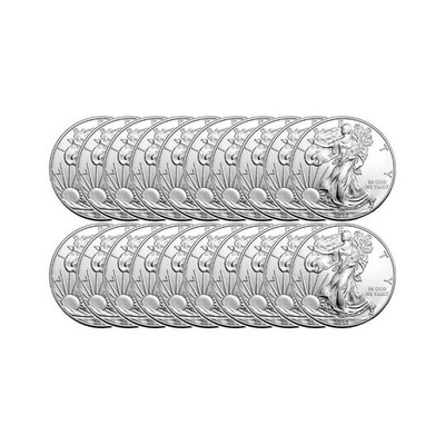 1 oz American Silver Eagle Coin (Random Year - Tube of 20) | eBay
