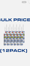 C-TEC CT1 White Unique Sealant & Construction Adhesive - 12 Pack