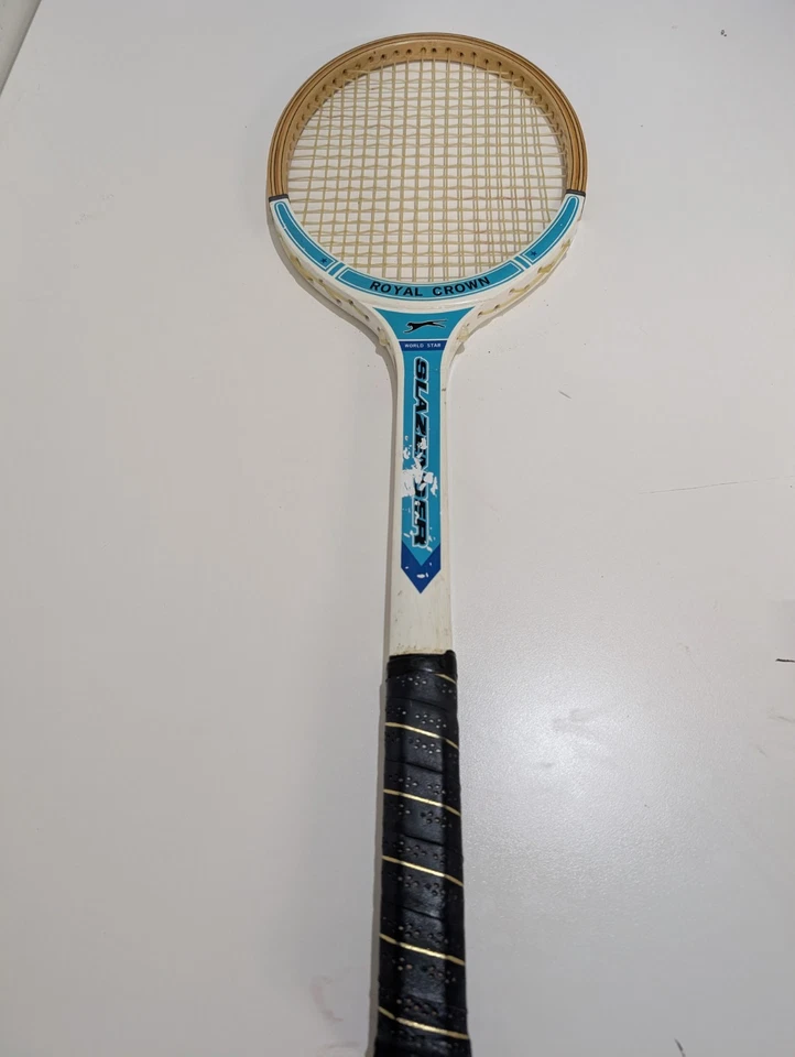  Slazenger Royal Crown Wood Tennis Racquet - image 3 of 4