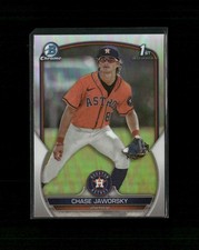 2023 Bowman Draft #BDC-45 Chase Jaworsky Chrome Refractor 1st A13
